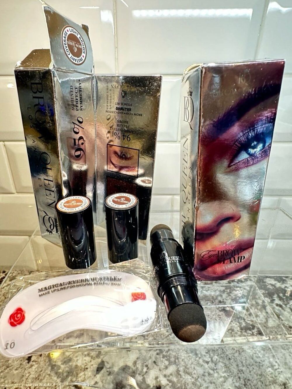 Brow Queen Eyebrow Stamp New